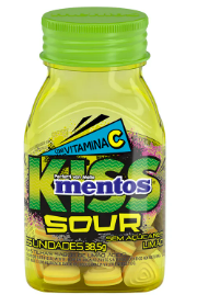 MENTOS KISS LIMAO SOUR 38,5G