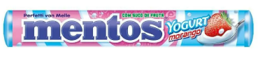 MENTOS STICK MORANGO IOGURT 37.5G