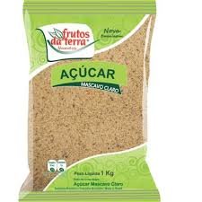 ACUCAR MASCAVO CLARO FRUTOS DA TERRA 1KG