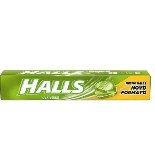 HALLS UVA VERDE 28G