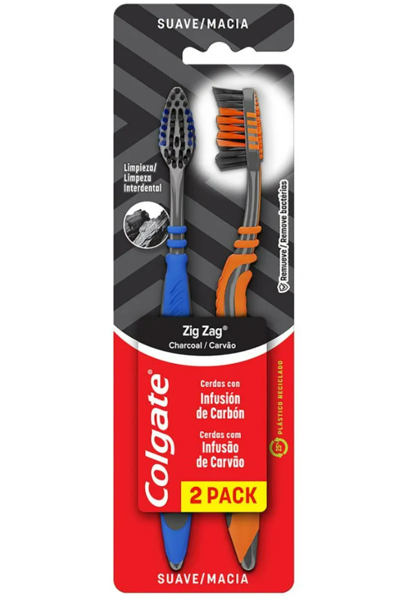 ESCOVA DENT COLG ZIG ZAG CARVAO MACIA