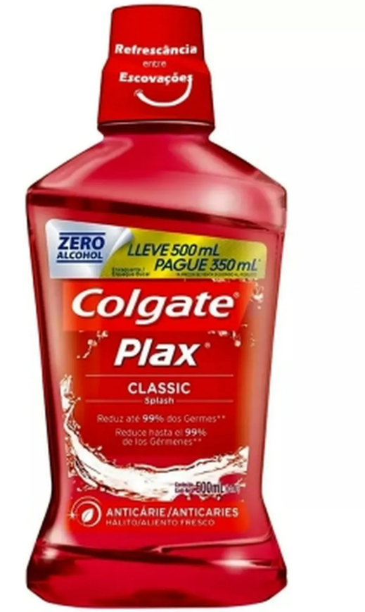 ENXAGUANTE BUCAL PLAX CLASSIC 