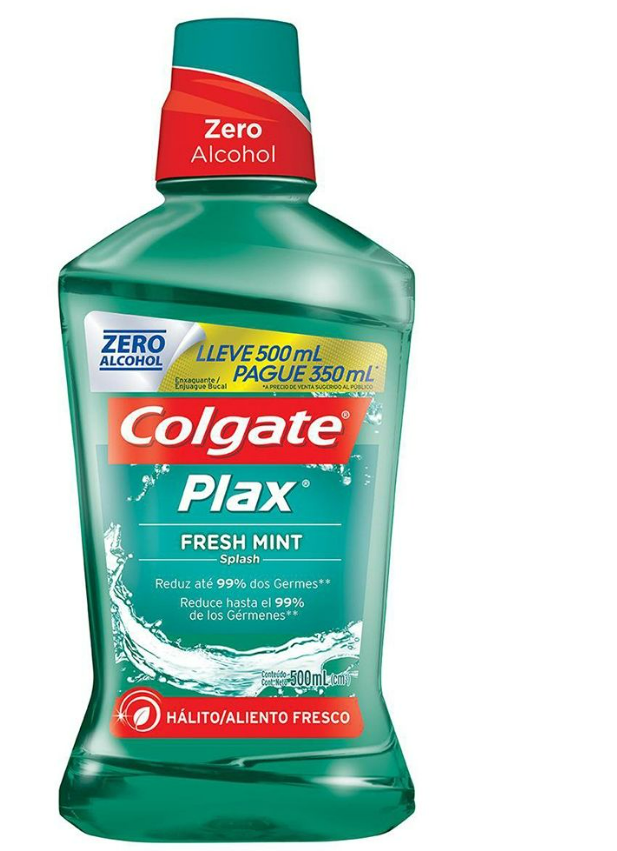 ENXAGUANTE BUCAL PLAX FRESH MINT 