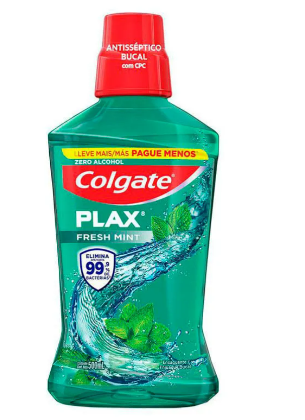 ENXAGUATORIO BUCAL PLAX FRESH MINT 