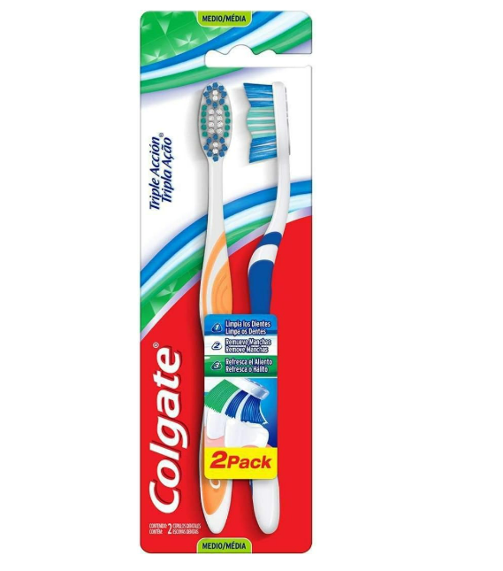ESCOVA DENTAL COLGATE TRIPLA ACAO 
