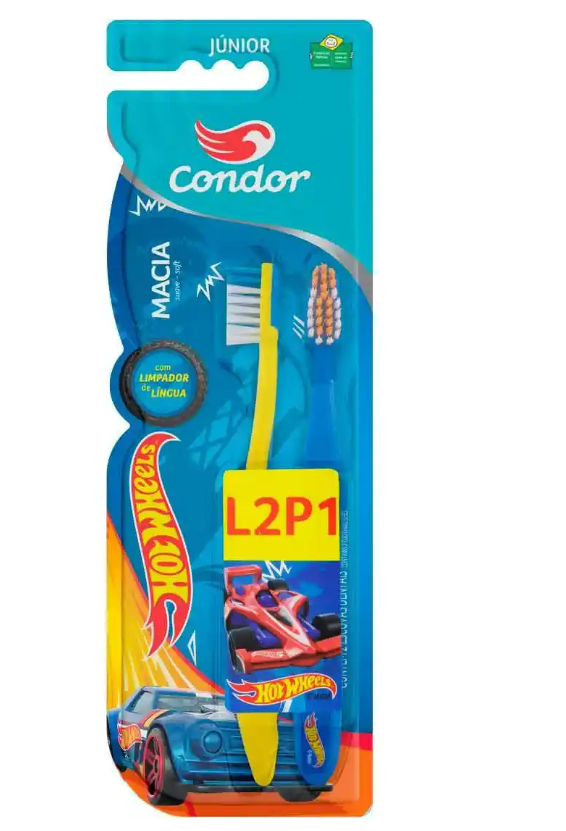 ESCOVA DENTAL CONDOR HOT WHEELS 