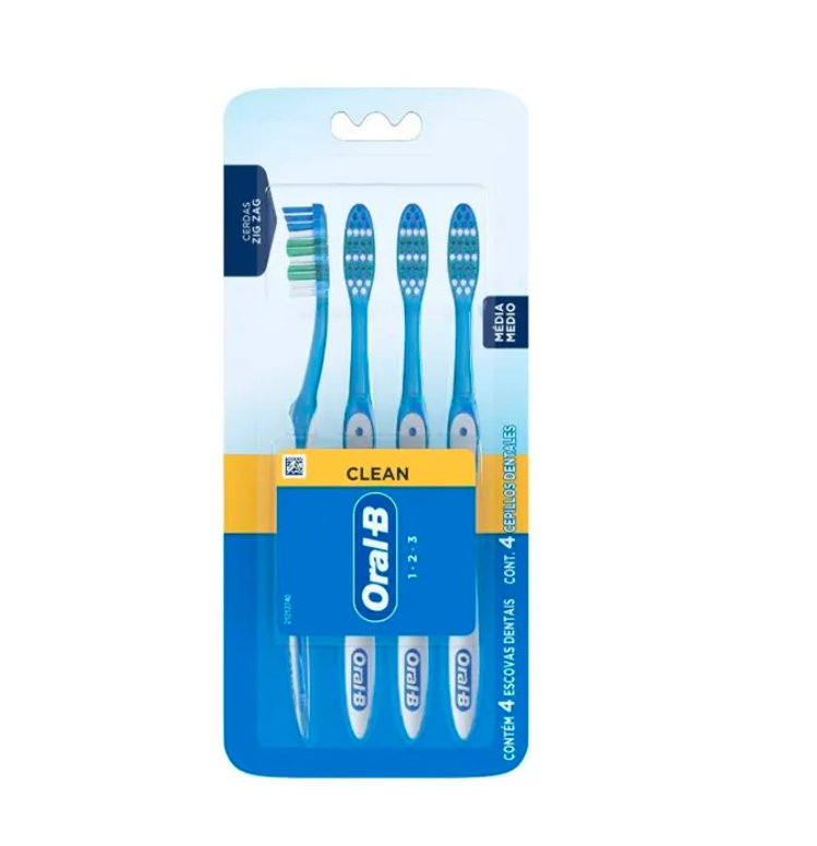ESCOVA DENTAL ORAL-B 123 