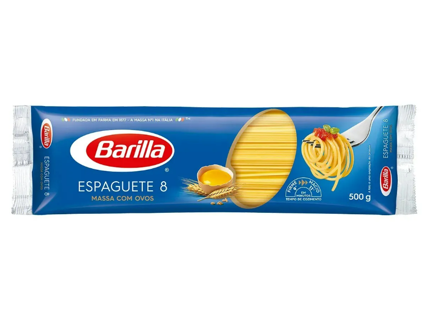 ESPAGUETE BARILLA N-8 500G