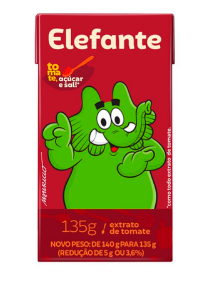 EXTRATO DE TOMATE ELEFANTE 135G
