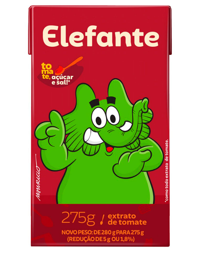 EXTRATO DE TOMATE ELEFANTE 275G