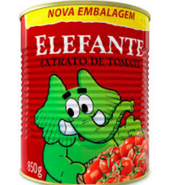 EXTRATO DE TOMATE ELEFANTE 850G
