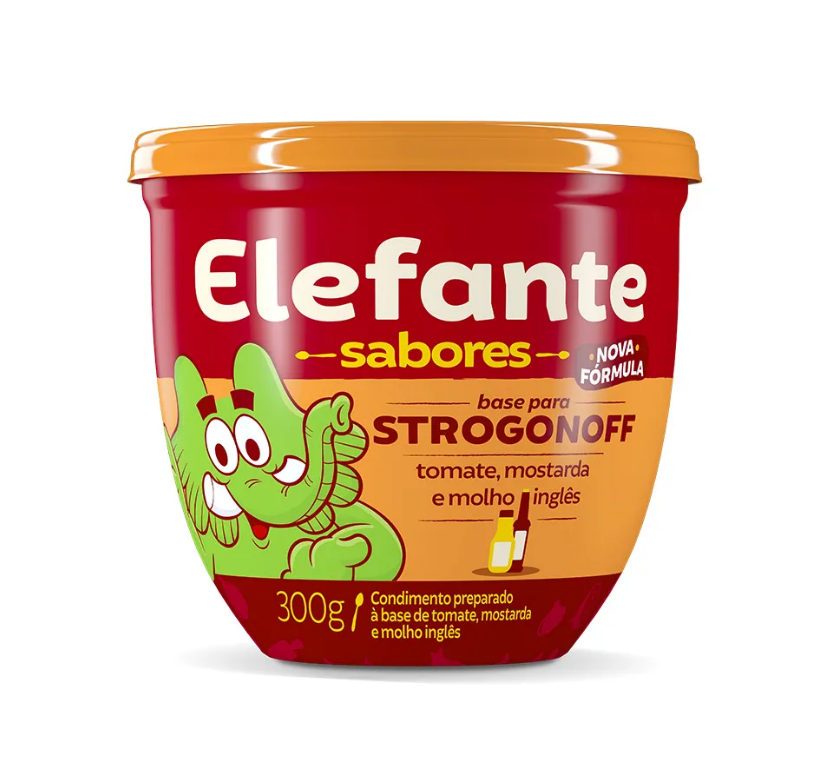 EXTRATO DE TOMATE ELEFANTE STROGONOFF 300G