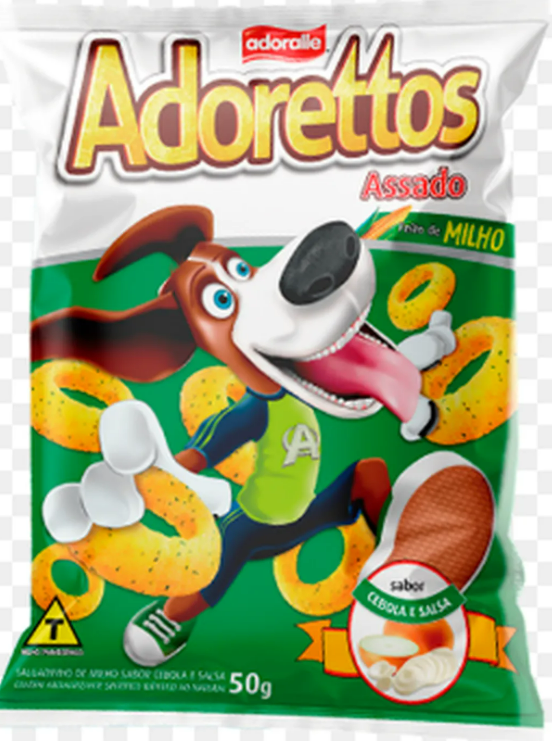 ADORETTOS CEBOLA E SALSA 50G