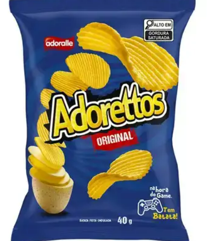 ADORETTOS BATATA FRITA ORIGINAL 40G