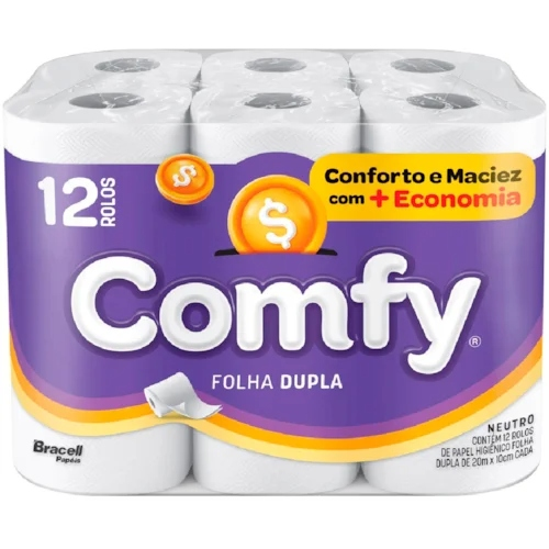 PAPEL HIGIÊNICO COMFY 20M