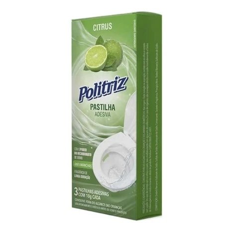 PASTILHA ADESIVA POLITRIZ CITRUS 10G