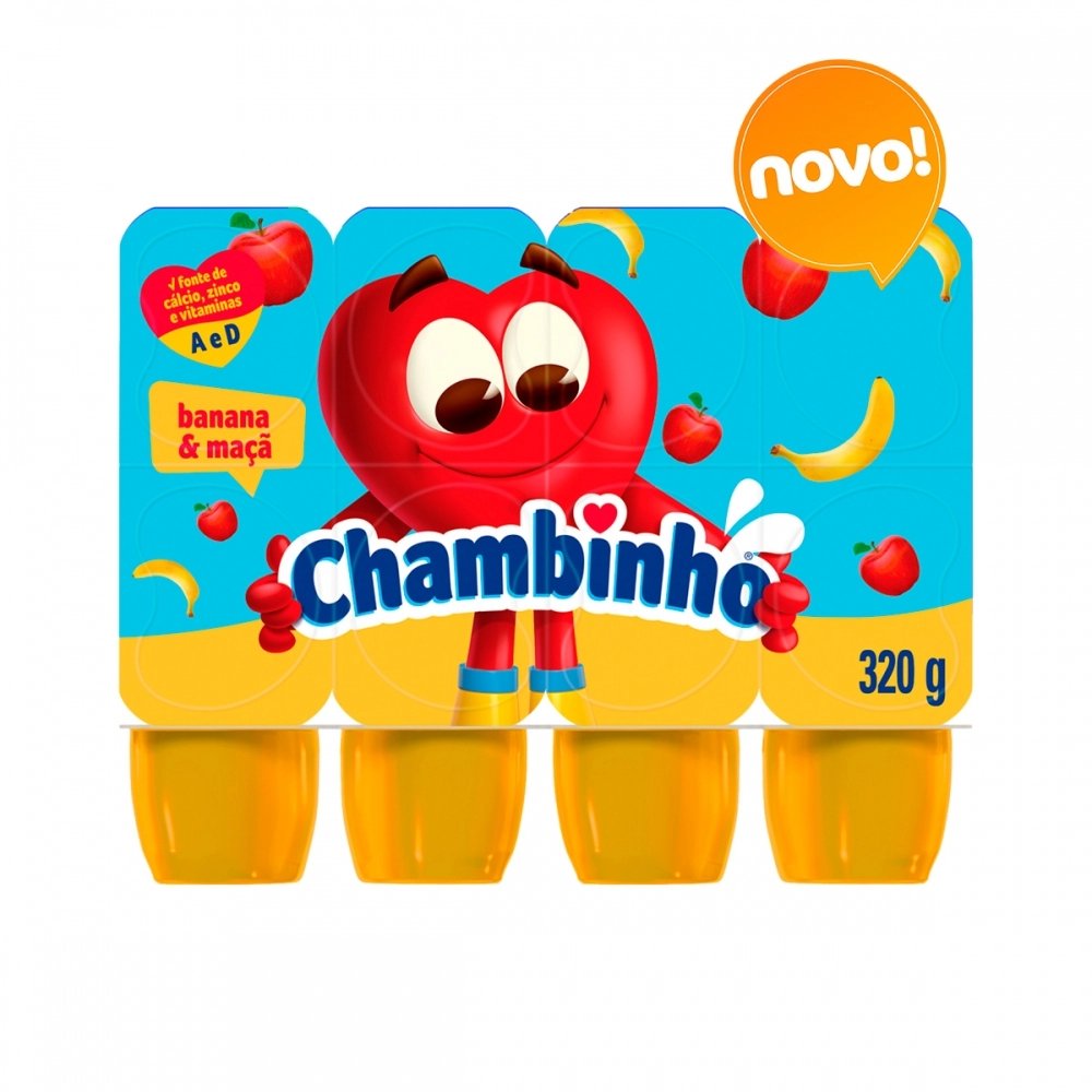 Petit Chambinho Maçã e Banana 320G