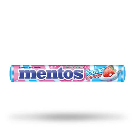 Mentos Stick Iogurte com Morango