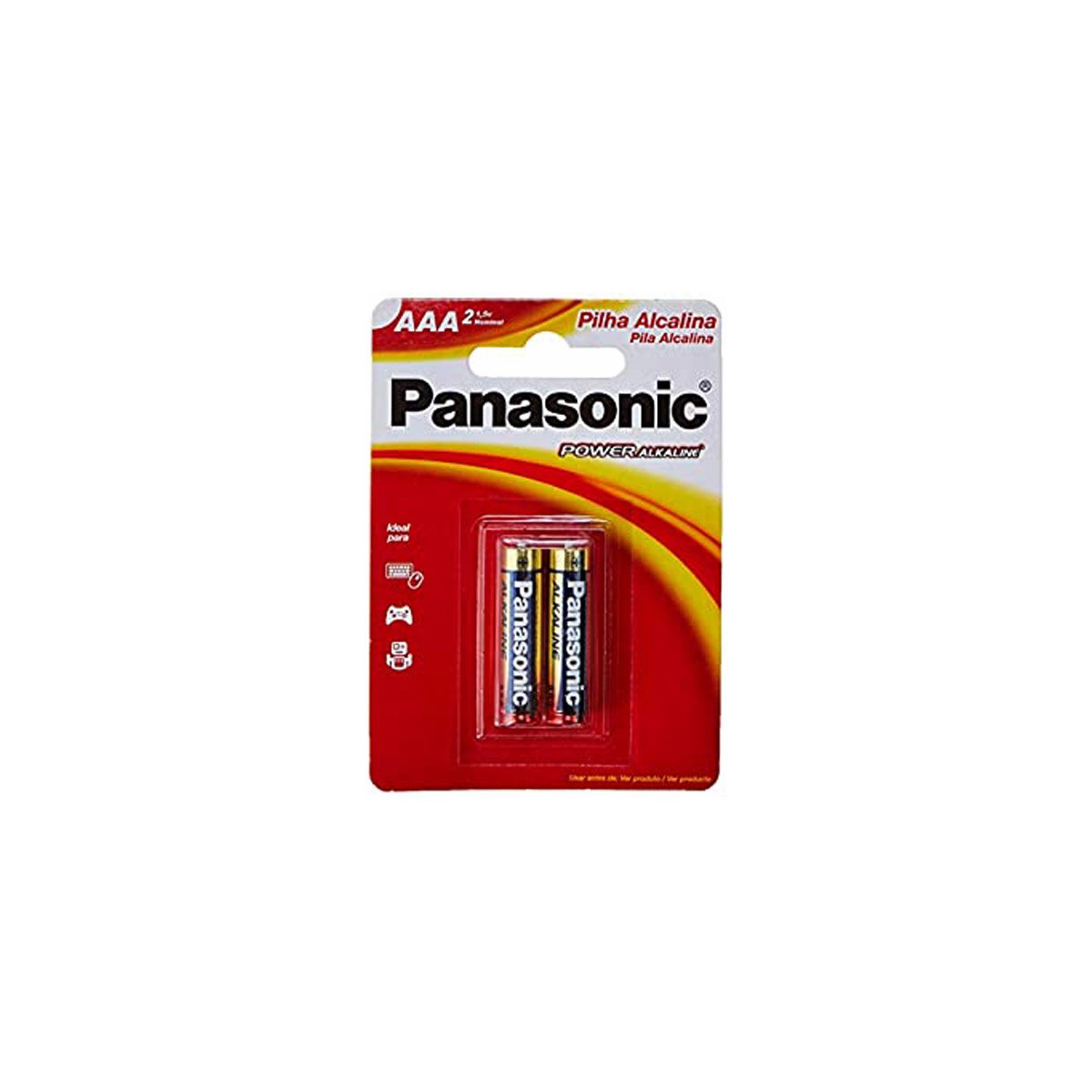 Pilha Alcalina AAA PANASONIC