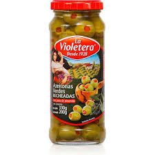 AZEITONA C/PIMENTAO LA VIOLETERA 200G