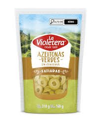 AZEITONAS LA VIOLETERA FATIADAS SACHE 160G