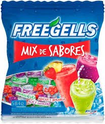 BALA FREEGELLS 584GR MIX SABORES