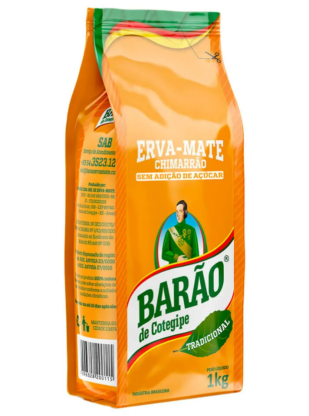 ERVA MATE BARAO 1KG