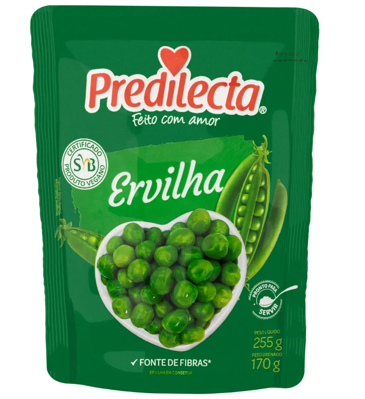 ERVILHA PREDILECTA 170G