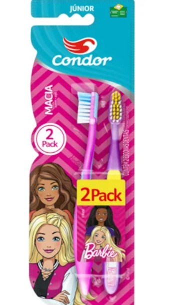 ESCOVA DENTAL CONDOR BARBIE 2UN