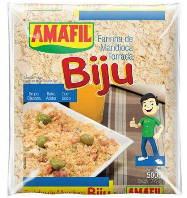 FARINHA DE MANDIOCA AMAFIL BIJU 500G
