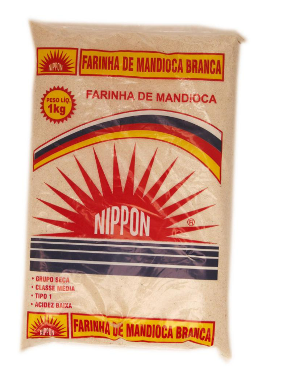 FARINHA DE MANDIOCA CRUA NIPPON 1KG