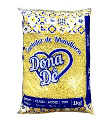 FARINHA DE MANDIOCA DE PUBA DONA DE 1KG