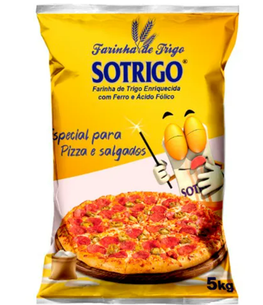 FARINHA DE TRIGO PIZZAS E SALGADOS SOTRIGO 5KG