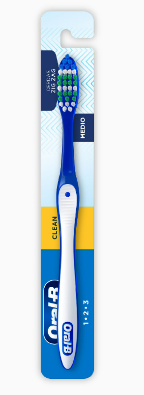 ESCOVA DENTAL ORAL-B 123