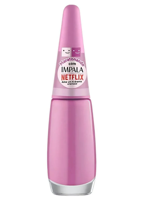 ESMALTE IMPALA MARATONANDO AMA UM K-DRAMA