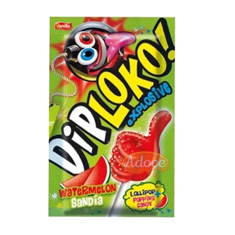 Pirulito DIP LOKO Melancia 11G