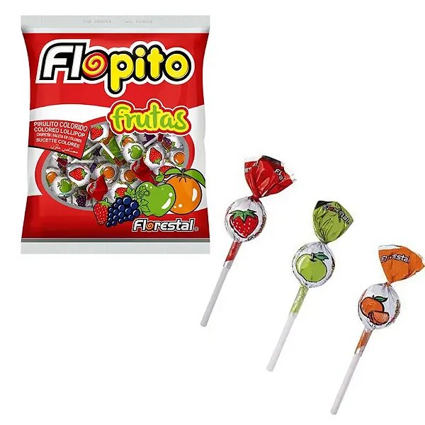 Pirulito FLOPITO Frutas 800G