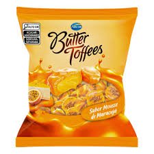 BALAS BUTTER TOFFEE MOUSSE MARACUJA 500G