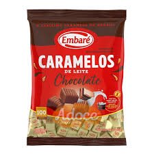 BALAS EMBARE CARAMELO CHOCOLATE 660G