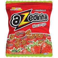 BALAS FREEGELLS 475GR MORANGO AZEDINHO 