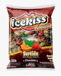 BALA ICE KISS 500GR TENTAÇÃO SORTIDA