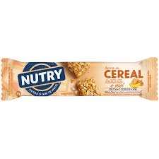 BARRA DE CEREAL BANANA E MEL NUTRY 22G