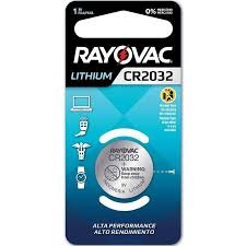 BATERIA RAYOVAC BOTAO LITIO CR2032