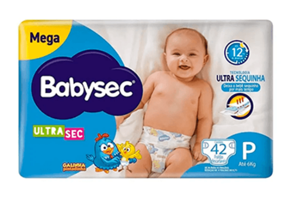 FRALDA BABYSEC MEGA P 42UN
