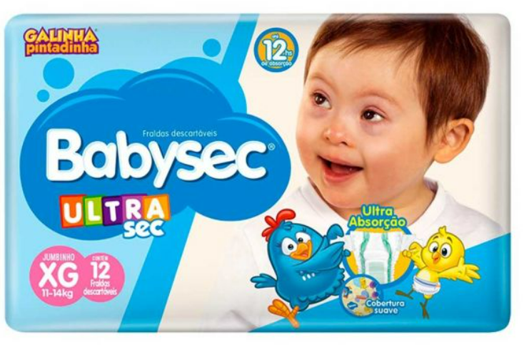 FRALDA BABYSEC GALINHA PINT JUMBINHO XG 12UN
