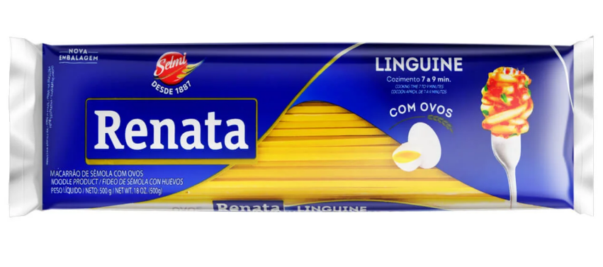 ESPAGUETE RENATA C/OVOS LINGUINE 500G
