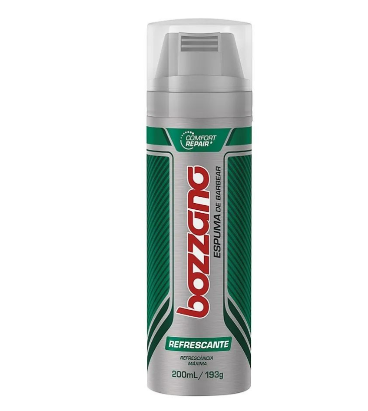 ESPUMA DE BARBEAR BOZZANO REFRESCANCIA MAXIMA 190G