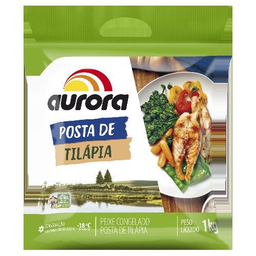 Posta de Tilápia AURORA 800G