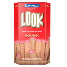 BISC LOOK MORANGO 55G