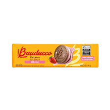 BISC.BAUDUCCO RECHEADO MORANGO 140G